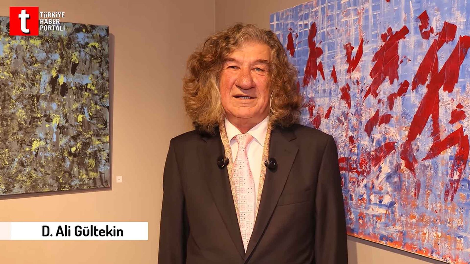 D. Ali Gültekin’in “Görünmeyenin Peşinde” Sergisi Video Röportaj 1